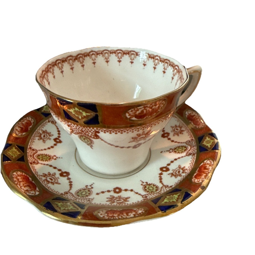 Rosina Bone China Vintage Tea Cup & Saucer  4816